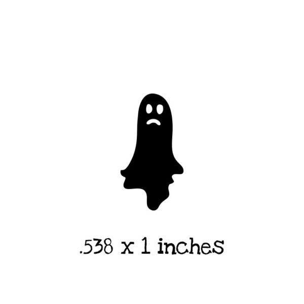 HA113B Ghost 2 Rubber Stamp