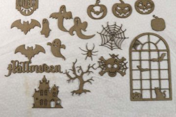 Halloween Chipboard Pieces #2