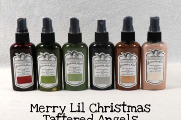 Merry Lil Christmas Tattered Angels Glimmer Mists Kit
