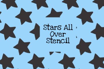 Stars All Over Stencil