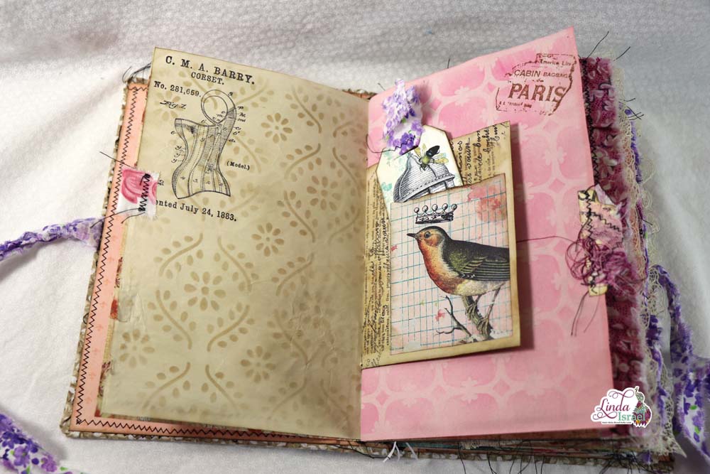 Live Creating Take Me To Paris Junk Journal Image 2