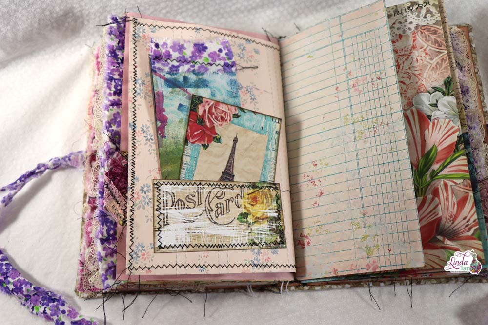 Live Creating Take Me To Paris Junk Journal Image 2