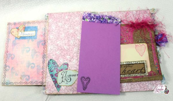 Creating Heart Journal Pages Cards and More