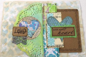 Creating Heart Journal Pages Cards and More