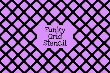 Funky Grid Stencil