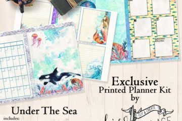 Under the Sea Printed Planner Kit