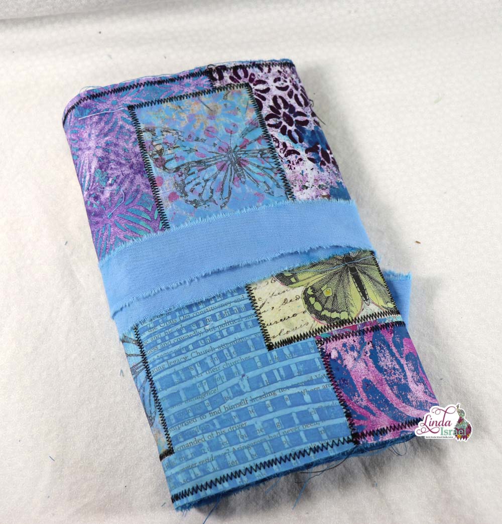 Midori Fabric Junk Journal Cover Tutorial