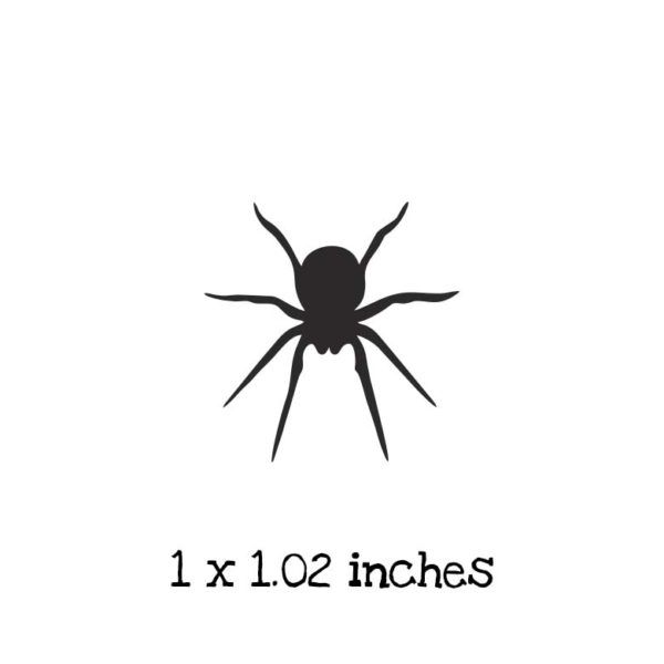 HA139B Little Spider Rubber Stamp