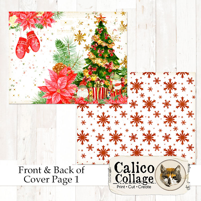 Exclusive Christmas Wishes Printed Journal Kit