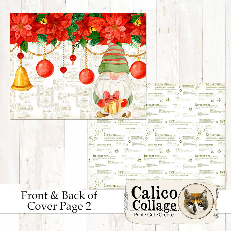 Exclusive Christmas Wishes Printed Journal Kit
