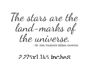 AS105C Land-marks of the universe Rubber Stamp