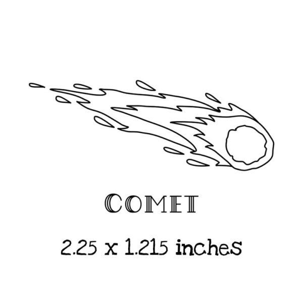 AS202D Comet Duo Rubber Stamps