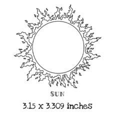 AS211E Sun Duo Rubber Stamps