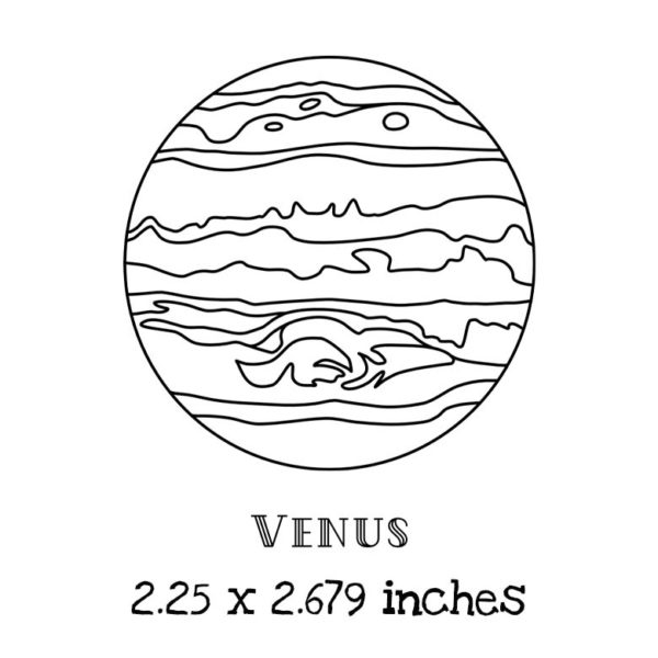AS213D Venus Duo Rubber Stamps