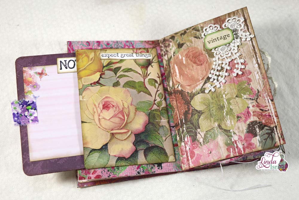 Creating Mini Journal using Instant Ink Box