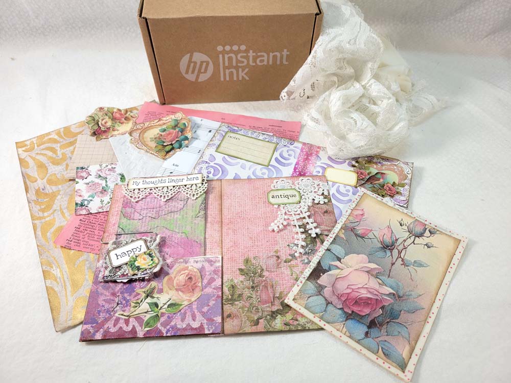 Tea Soiree Printable Junk Journal Kit – CalicoCollage