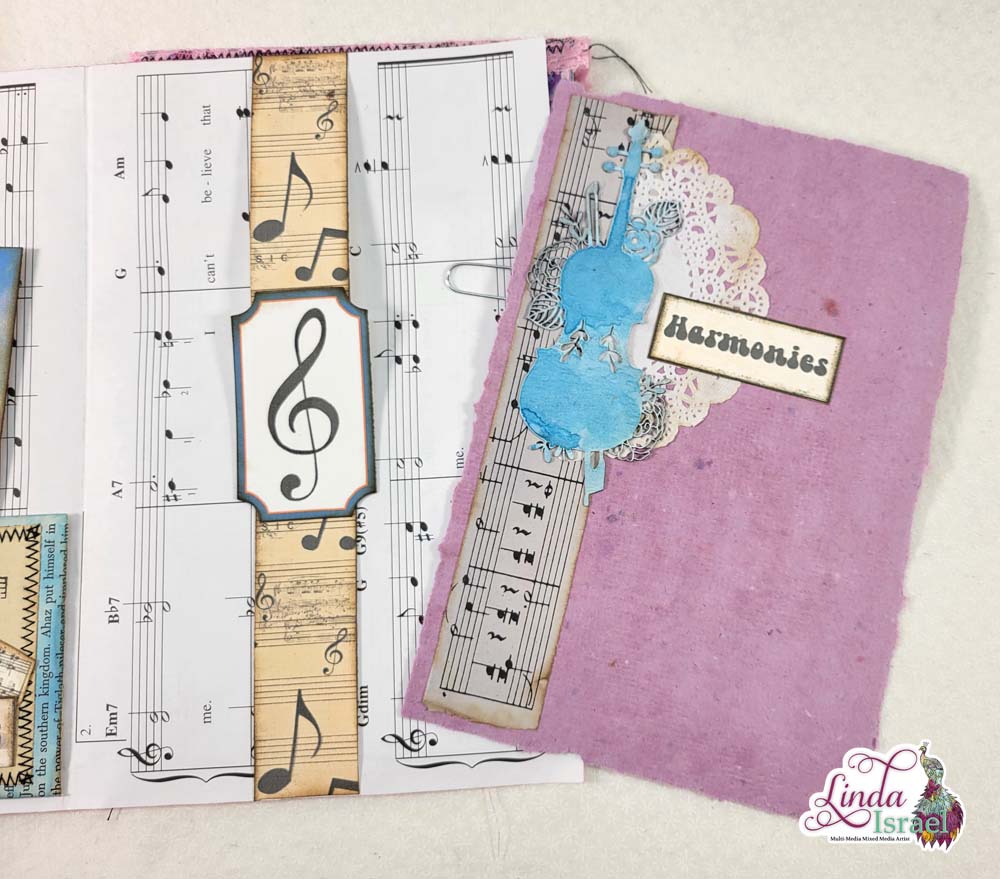 Embellishing Music Journal Pages
