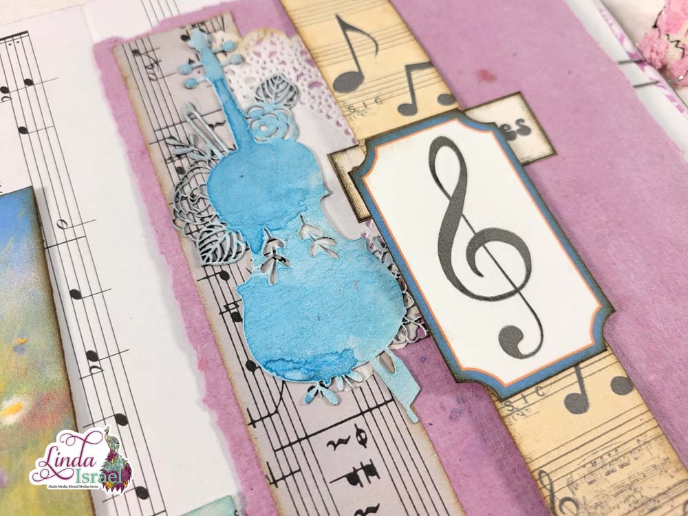 Embellishing Music Journal Pages