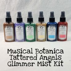 Musical Botanical Tattered Angels Glimmer Mist Kit