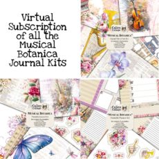 Virtual Subscription Musical Botanica Journal Kits