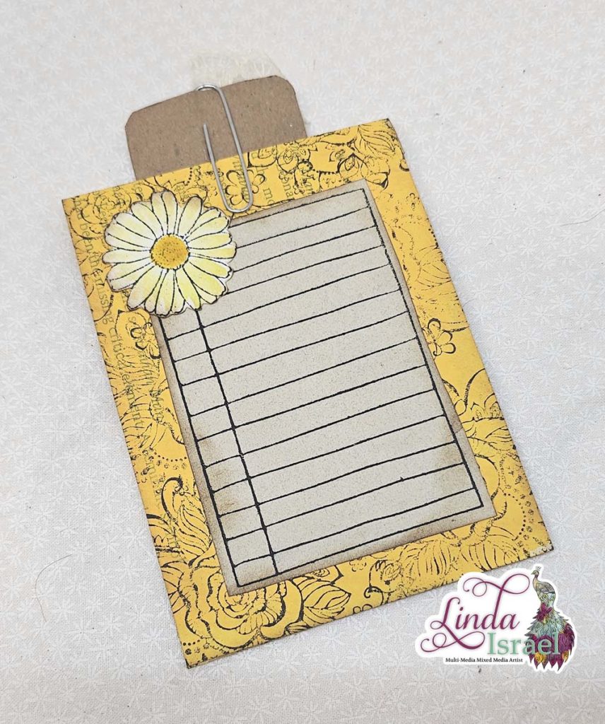 Faux Seed Packet and Altered Paperclip Tutorial